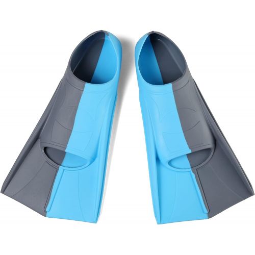  Azuunye Swim Fins Kids,Swim Fins for Lap Swimming Snorkeling,Youth Flippers for Swimming,Size Suitable for Kids,Boys,Girls