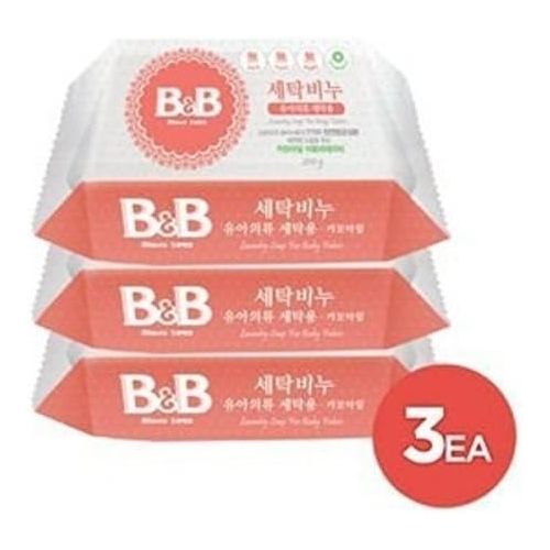  [B&B] b&b Laundry Soap for Baby Clothing [(Chamomile) - 200g 3EA]