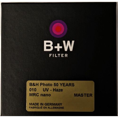  B+W 010 UV Haze MRC Nano Filter (82mm, Special 50th Anniversary Edition)