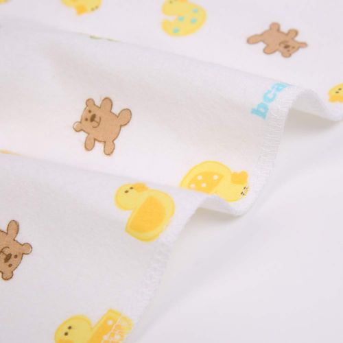  B♥caton B-caton Waterproof Diaper Changing Pad Breathable Flannel Changing Mats with Bear and Yellow Duck