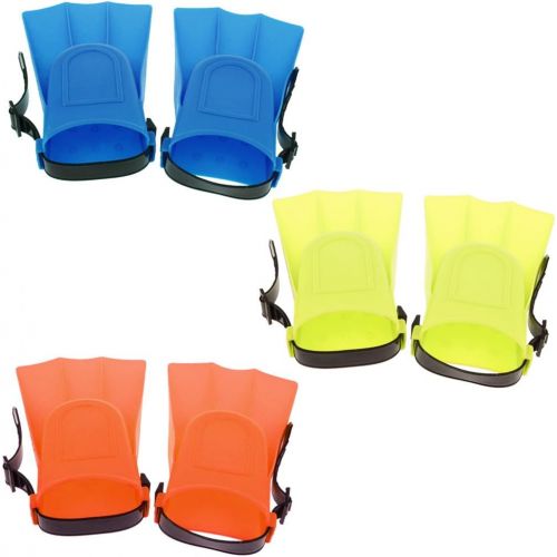  B Baosity 2 pcs Unisex Flossen fuer Schwimmen Wassersport Training