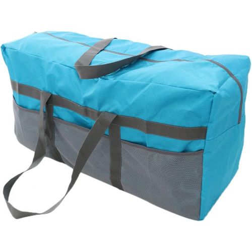  B Baosity Zipper Duffel Travel Sports Equipment Bag, Waterproof Sleeping Bag Stuff Sack, Compression Sack, Backpacking Camping Tent Storage Organizer