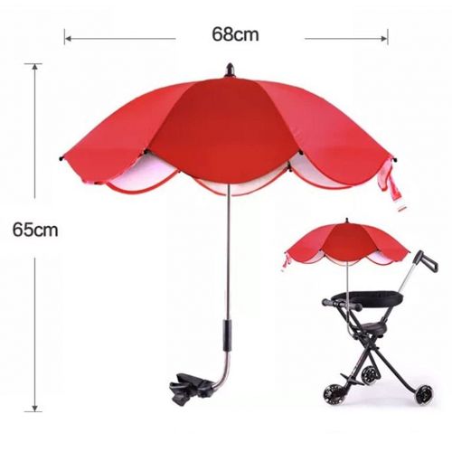  B Baosity 2Pack Canopy Umbrella for Beach Camping Hiking, Stroller Shelter, Sun, Foldable, Rotating, Adjustable, Durable
