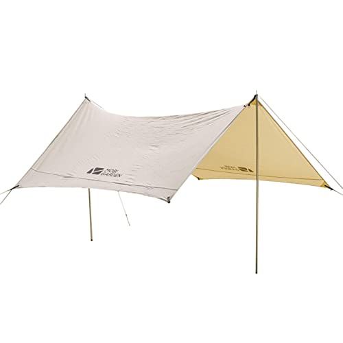  B Baosity Outdoor Family Camping Tent Canopy Lightweight Waterproof Windproof Pyramid Tent Large for Beach Lawn Picnic Backpacking Travel Teepee Tents