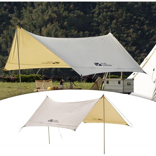  B Baosity Outdoor Family Camping Tent Canopy Lightweight Waterproof Windproof Pyramid Tent Large for Beach Lawn Picnic Backpacking Travel Teepee Tents