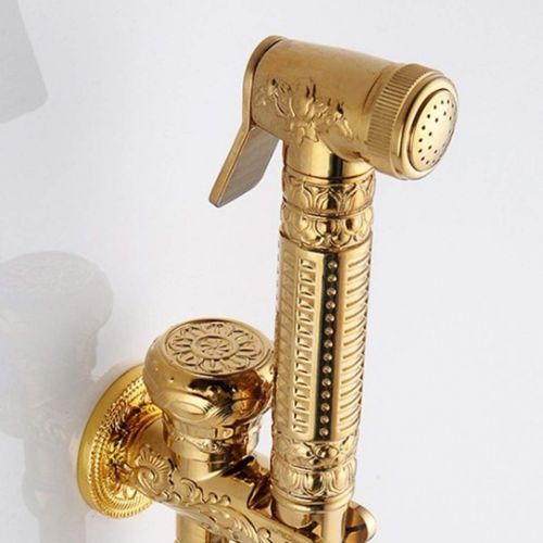  B Blesiya Toilette Spirizpistole Reinigungspistole Reinigungsspritze Wasserpistole fuer Bidet Reinigen - Golden