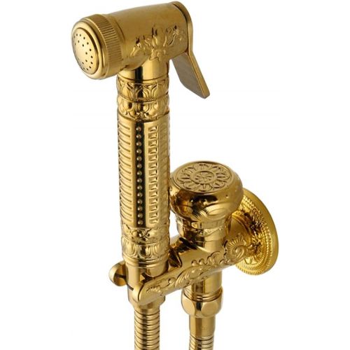  B Blesiya Toilette Spirizpistole Reinigungspistole Reinigungsspritze Wasserpistole fuer Bidet Reinigen - Golden