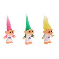 B Blesiya 3pcs Dollhouse Lucky Troll Dolls Dolls Leprocauns Collections