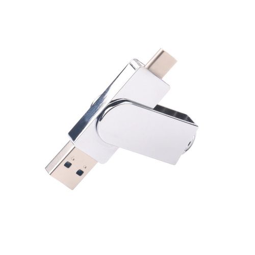  B Blesiya 20x High Speed Rotate Type C USB 3.0 Dual Flash Drive (USB 3.0  USB-C) 16G