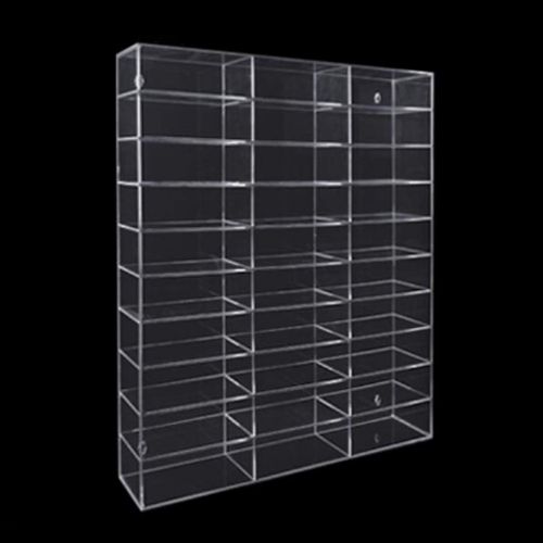  B Blesiya Acrylic Organizer 30Slots Toy Car Display Stand Model Display Shelf Storage Holders