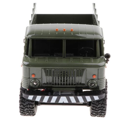  B Blesiya 116 Four-Wheel Drive Off-Road Vehicle, Remote Control Military Truck Army Car with 2.4 GHz Radio Controller Kids Toy Gift - Green