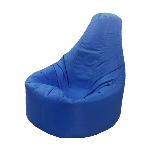  B Blesiya Adult Kids XXL Gamer Beanbag Cover Garden Outdoor Gaming Royal Blue & Black