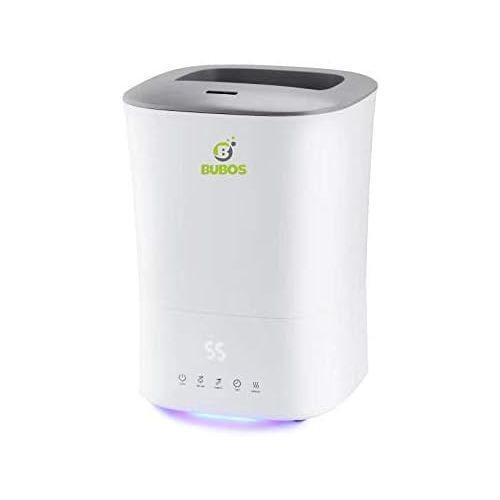  B Bubos Top Fill Warm and Cool Mist Humidifier , 5L Ultrasonic Humidifiers, Whisper Quiet Operation, Auto Shut Off, Adjustable Mist Output, Humidifiers for Bedroom,baby Room Or Offie by Bu