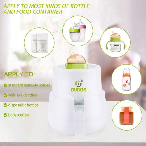  B Bubos Fast Heating Baby Bottle Warmer for breastmilk and Formula, Food Heater for Infant Complementary Food