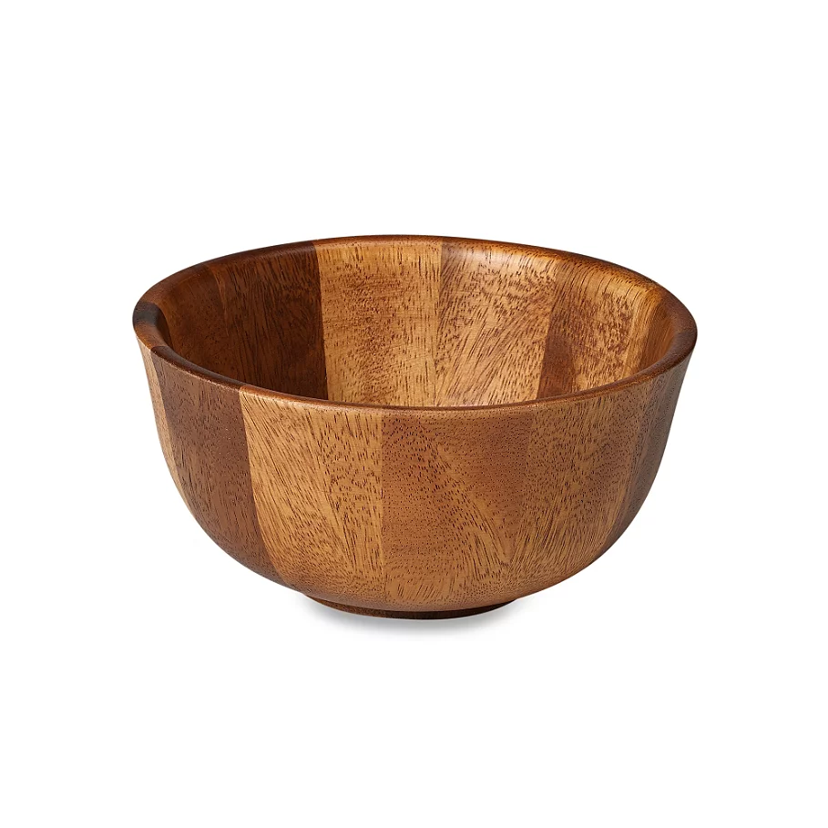 B. Smith Individual Tulip Wood Bowl