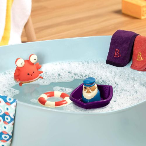  B. toys by Battat B. toys  Wee B. Splashy Baby Bath Toys  Toddler Bath Tub Starter Kit (11-Pcs) For Kids 0+