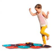 [아마존베스트]B. toys by Battat Floor Piano Mat  Electronic Dance Floor Keyboard for Kids  Musical Playmat  26” X 54.6” Foldable Playmat  3 Years +