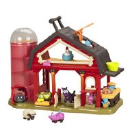 B. toys by Battat B Toys  Baa-Baa-Barn Musical Farm Set  Interactive Animal Farm with 4 Animals and 2 Rattle Balls for Kids 2+ (7pcs)