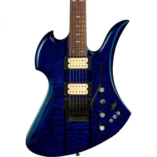  B.C. Rich},description:The B.C. Rich Mockingbird Neck Through with Floyd Rose Electric Guitar packs punch. It features neck-thru construction and a full-scale, hard maple neck for