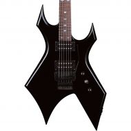 B.C. Rich},description:The B.C. Rich Warlock with Double Locking Tremolo Electric Guitar has the classic, ‘metal’ look, feel, and sound of the Mk3 Warlock. It features a “Reverse”