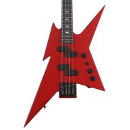 B.C. Rich Ironbird MK1 Legacy Bass Guitar - Gloss Red