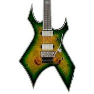 B.C. Rich Warlock Extreme Exotic with Floyd Rose Electric Guitar - Reptile Eye