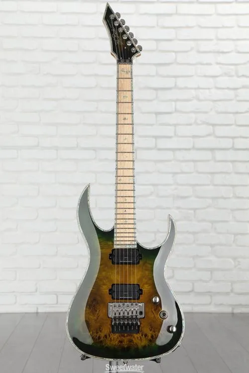  B.C. Rich Shredzilla Z6 Prophecy Exotic Electric Guitar - Reptile Eye