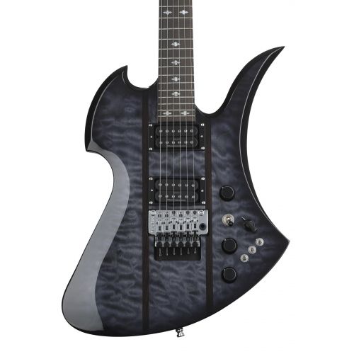  B.C. Rich Mockingbird Legacy ST with Floyd Rose Electric Guitar - Trans Black