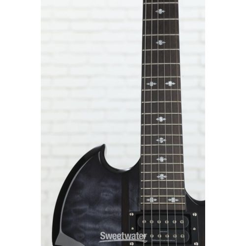  B.C. Rich Mockingbird Legacy ST with Floyd Rose Electric Guitar - Trans Black