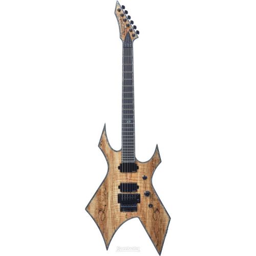  B.C. Rich Warlock Extreme Exotic with Floyd Rose Electric Guitar - Natural