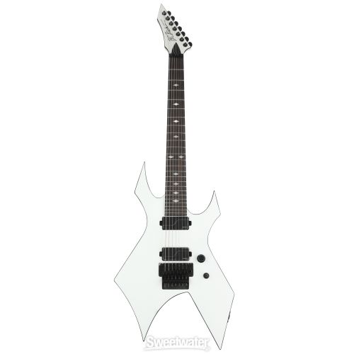  B.C. Rich Warlock Extreme 7-string Electric Guitar with Floyd Rose - Glitter Rock White
