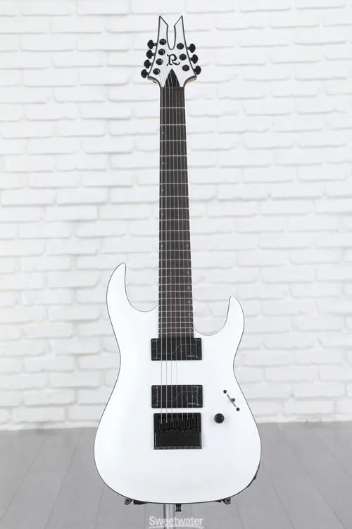  B.C. Rich Andy James Signature 7 Evertune Electric Guitar - Satin White