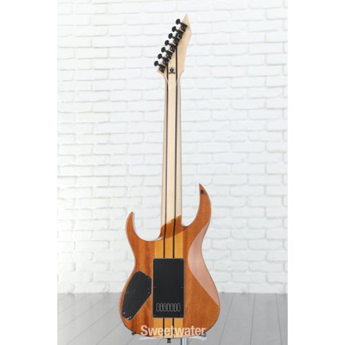  B.C. Rich Shredzilla Prophecy 7 Archtop 7-string Electric Guitar with EverTune - English Walnut