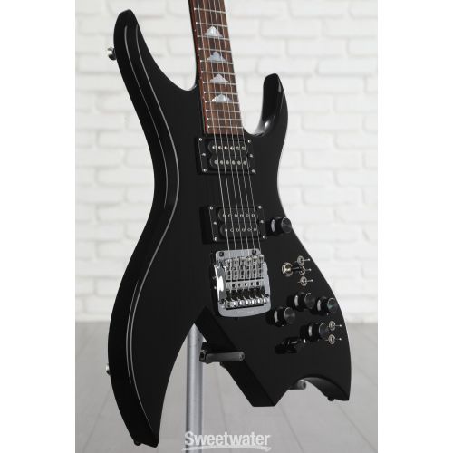  B.C. Rich USA Handcrafted Rich B Standard with Kahler Tremolo - Black