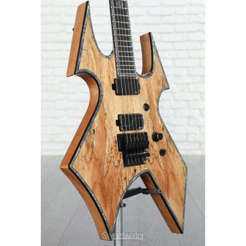  B.C. Rich Warbeast Extreme Exotic with Floyd Rose Electric Guitar - Natural