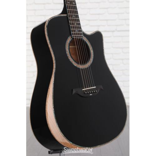  B.C. Rich Prophecy Series Acoustic Cutaway Acoustic-electric Guitar - Black