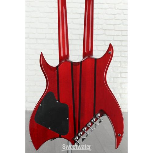  B.C. Rich Rich B Legacy Double-neck Electric Guitar - Trans Red