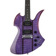 B.C. Rich Mockingbird Legacy STQ Hardtail Electric Guitar - Trans Purple