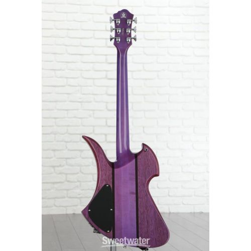  B.C. Rich Mockingbird Legacy STQ Hardtail Electric Guitar - Trans Purple