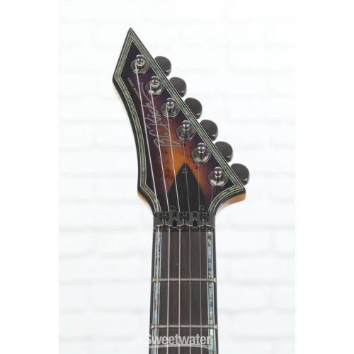  B.C. Rich Mockingbird Extreme Exotic with Floyd Rose Electric Guitar - Purple Haze Transparent