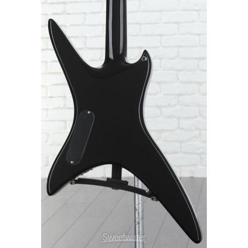  B.C. Rich Chuck Schuldiner Series Stealth Electric Guitar - Death Black