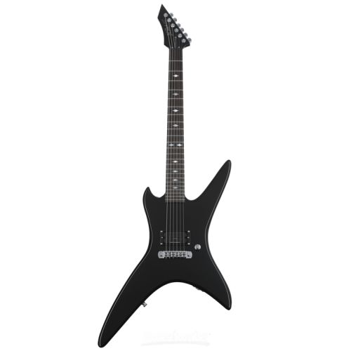  B.C. Rich Chuck Schuldiner Series Stealth Electric Guitar - Death Black