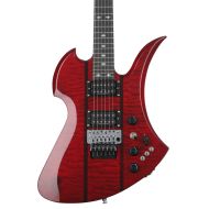 B.C. Rich Mockingbird Legacy ST with Floyd Rose Electric Guitar - Trans Red