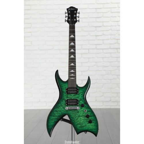  B.C. Rich Rich B Legacy 2023 Electric Guitar - Trans Green