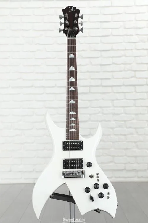  B.C. Rich USA Handcrafted Rich B Standard - Glitter Rock White