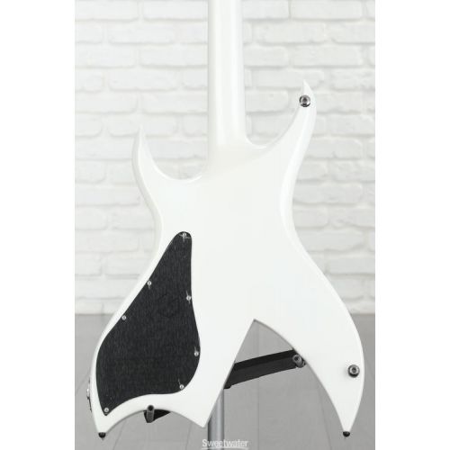  B.C. Rich USA Handcrafted Rich B Standard - Glitter Rock White