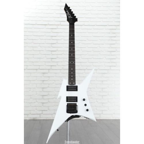  B.C. Rich USA Handcrafted Ironbird MK2 Legacy Kahler Electric Guitar - Gloss White Demo