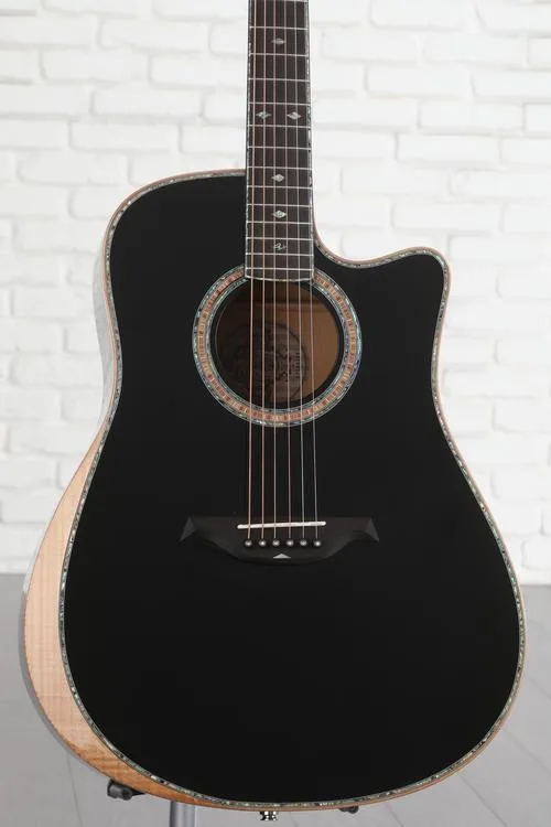  B.C. Rich Prophecy Series Acoustic Cutaway Acoustic-electric Guitar - Black Demo