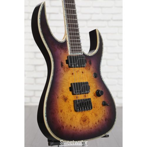  B.C. Rich Shredzilla Extreme with Hipshot Bridge - Purple Haze Transparent