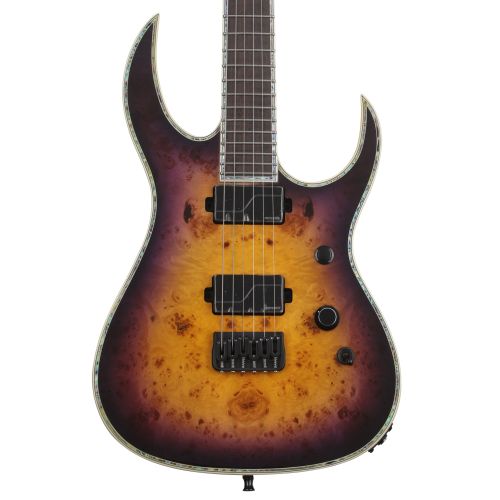  B.C. Rich Shredzilla Extreme with Hipshot Bridge - Purple Haze Transparent